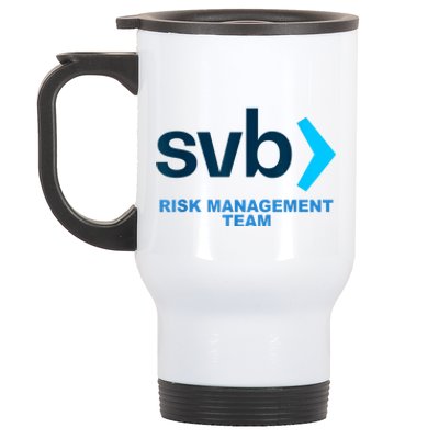 SVB Risk Management Team Svb Risk Management Department Stainless Steel Travel Mug