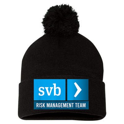 SVB Risk Management Team Svb Risk Management Department Pom Pom 12in Knit Beanie
