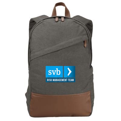 SVB Risk Management Team Svb Risk Management Department Cotton Canvas Backpack