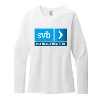 SVB Risk Management Team Svb Risk Management Department Womens CVC Long Sleeve Shirt