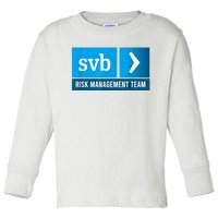 SVB Risk Management Team Svb Risk Management Department Toddler Long Sleeve Shirt