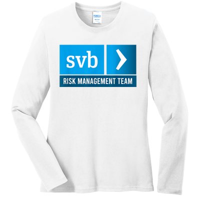 SVB Risk Management Team Svb Risk Management Department Ladies Long Sleeve Shirt