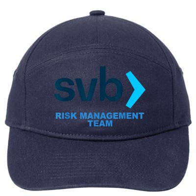 SVB Risk Management Team Svb Risk Management Department 7-Panel Snapback Hat