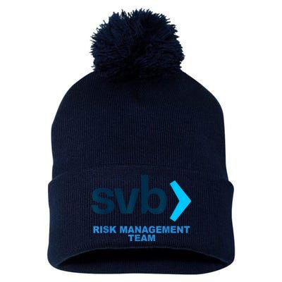 SVB Risk Management Team Svb Risk Management Department Pom Pom 12in Knit Beanie