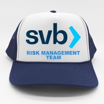 SVB Risk Management Team Svb Risk Management Department Trucker Hat