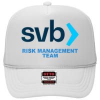 SVB Risk Management Team Svb Risk Management Department High Crown Mesh Back Trucker Hat