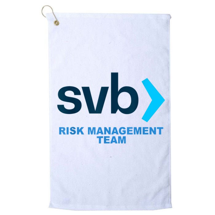 SVB Risk Management Team Svb Risk Management Department Platinum Collection Golf Towel