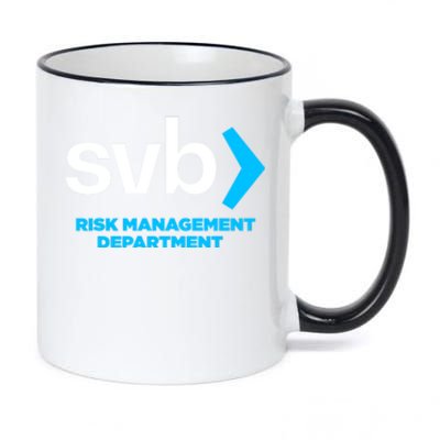 SVB Risk Management Team Svb Risk Management Department 11oz Black Color Changing Mug