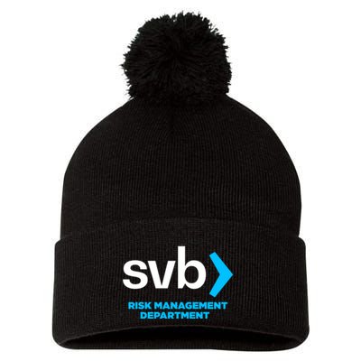 SVB Risk Management Team Svb Risk Management Department Pom Pom 12in Knit Beanie