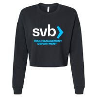 SVB Risk Management Team Svb Risk Management Department Cropped Pullover Crew