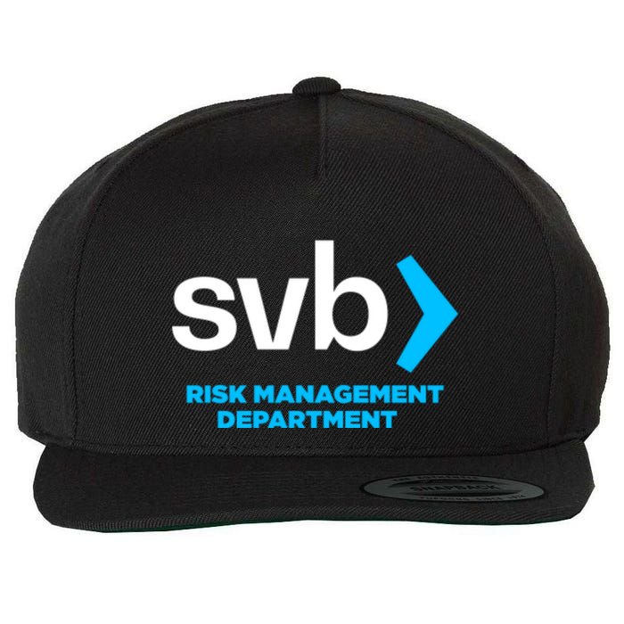 SVB Risk Management Team Svb Risk Management Department Wool Snapback Cap