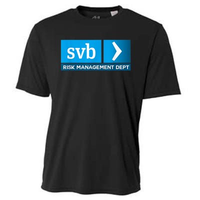 SVB Risk Management Team Svb Risk Management Department Cooling Performance Crew T-Shirt