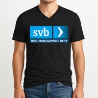 SVB Risk Management Team Svb Risk Management Department V-Neck T-Shirt