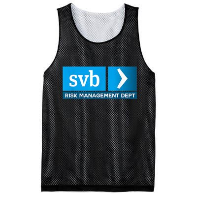 SVB Risk Management Team Svb Risk Management Department Mesh Reversible Basketball Jersey Tank