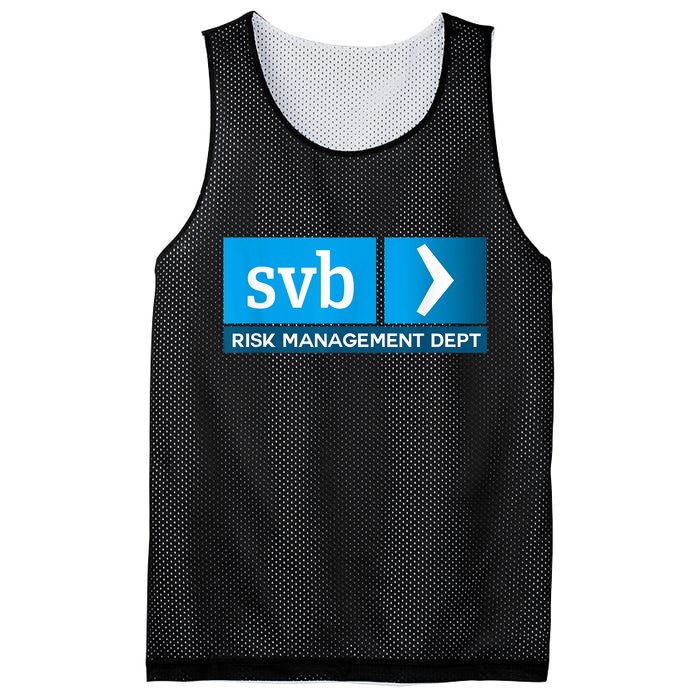 SVB Risk Management Team Svb Risk Management Department Mesh Reversible Basketball Jersey Tank