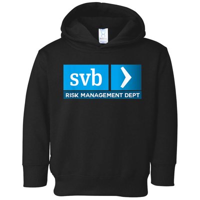 SVB Risk Management Team Svb Risk Management Department Toddler Hoodie