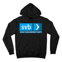 SVB Risk Management Team Svb Risk Management Department Tall Hoodie