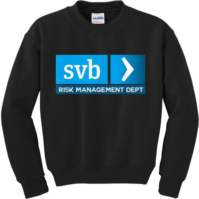 SVB Risk Management Team Svb Risk Management Department Kids Sweatshirt