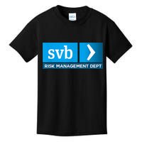 SVB Risk Management Team Svb Risk Management Department Kids T-Shirt