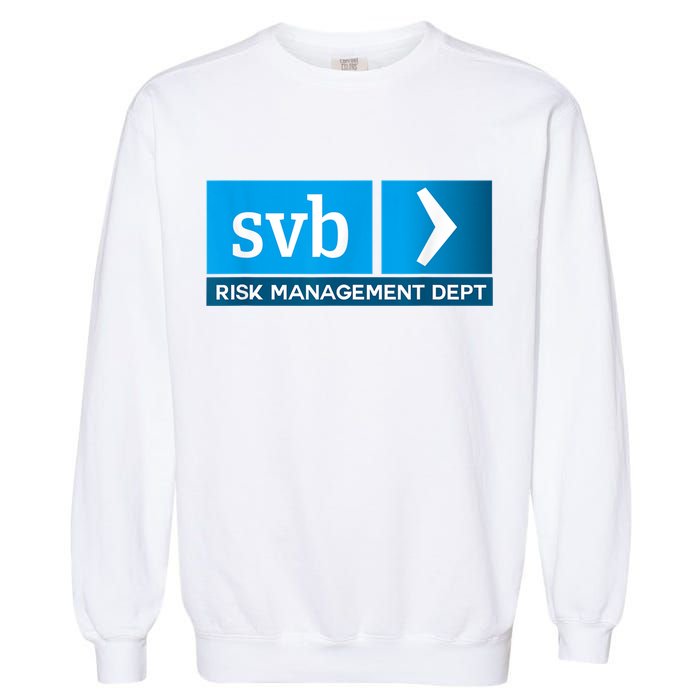 SVB Risk Management Team Svb Risk Management Department Garment-Dyed Sweatshirt