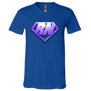 Super Registered Nurse Cool Gift V-Neck T-Shirt