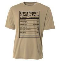 Sigma Rizzler Nutrition Facts W Rizz Meme Funny Gen Z Cooling Performance Crew T-Shirt