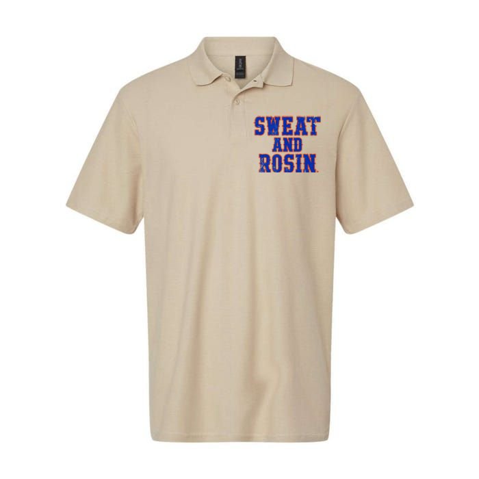 Sweat & Rosin New York Baseball Softstyle Adult Sport Polo