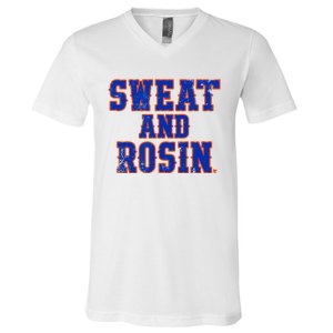 Sweat & Rosin New York Baseball V-Neck T-Shirt