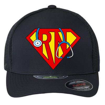 Super RN Nurse Register Nurse Halloween Costume Flexfit Unipanel Trucker Cap