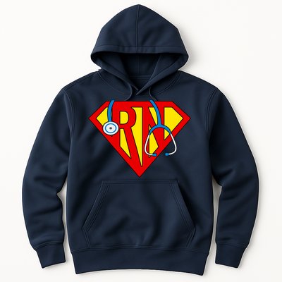 Super RN Nurse Register Nurse Halloween Costume Hoodie