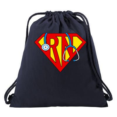 Super RN Nurse Register Nurse Halloween Costume Drawstring Bag