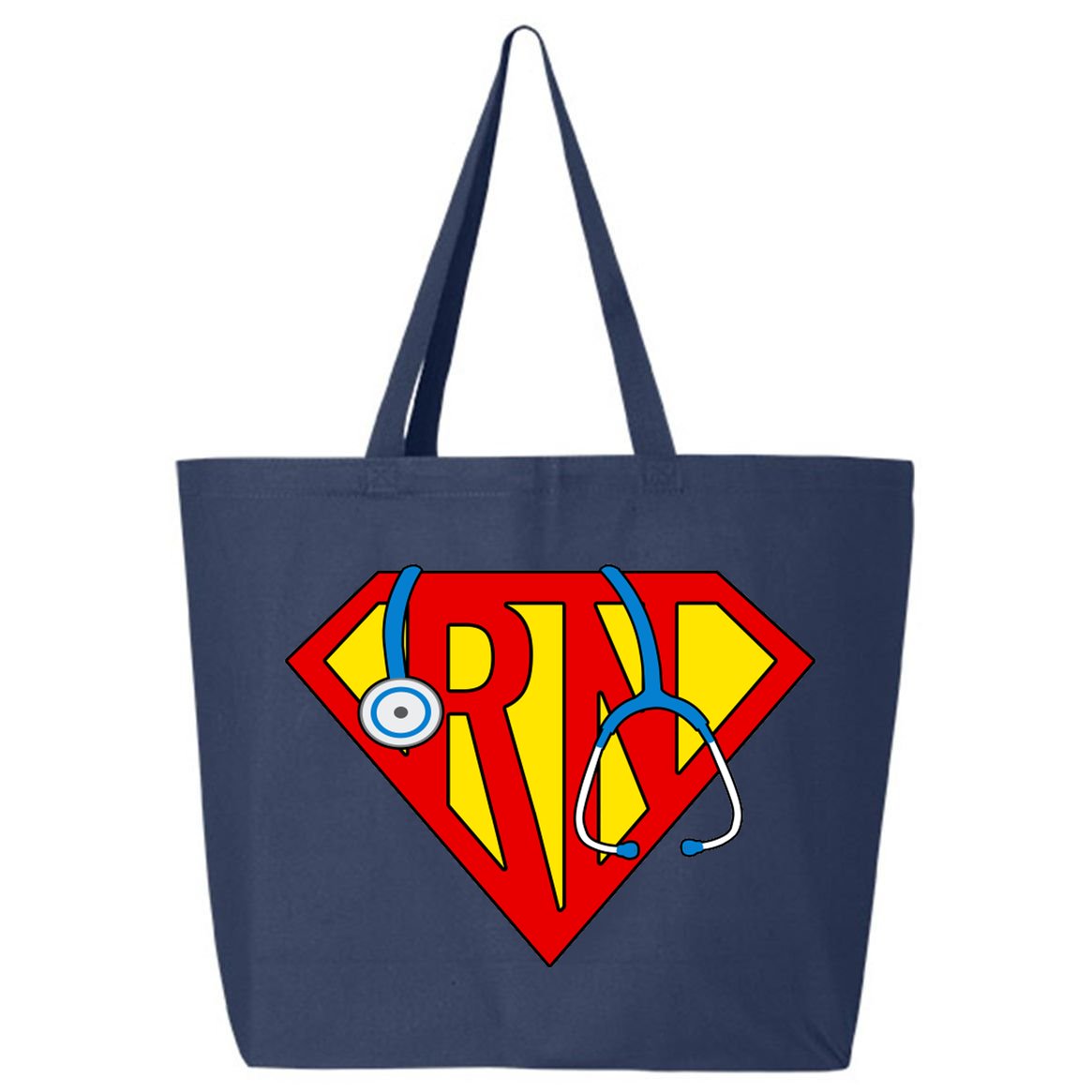 Super RN Nurse Register Nurse Halloween Costume 25L Jumbo Tote