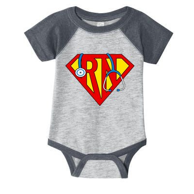 Super RN Nurse Register Nurse Halloween Costume Infant Baby Jersey Bodysuit