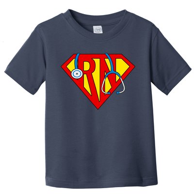 Super RN Nurse Register Nurse Halloween Costume Toddler T-Shirt