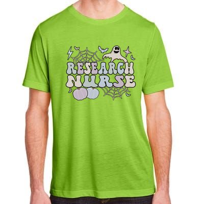 Spooky Research Nurse Halloween Research Nursing Great Gift Adult ChromaSoft Performance T-Shirt