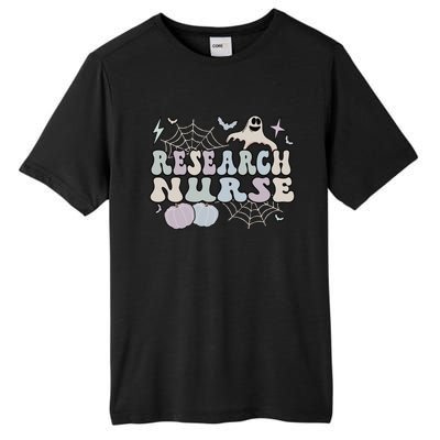 Spooky Research Nurse Halloween Research Nursing Great Gift Tall Fusion ChromaSoft Performance T-Shirt