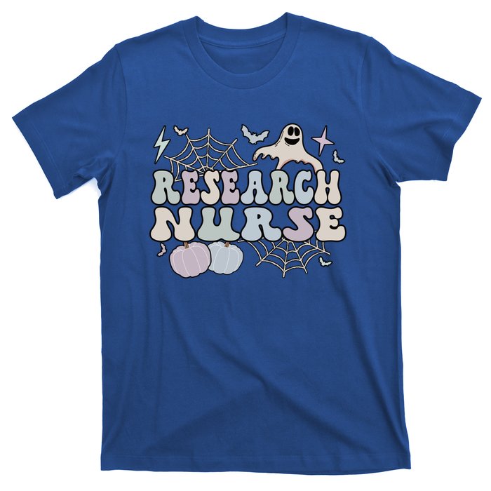 Spooky Research Nurse Halloween Research Nursing Great Gift T-Shirt