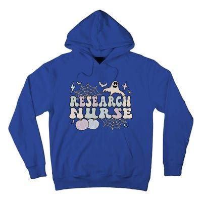 Spooky Research Nurse Halloween Research Nursing Great Gift Tall Hoodie