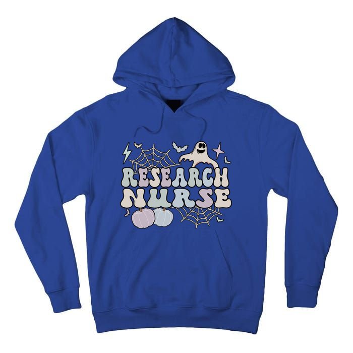 Spooky Research Nurse Halloween Research Nursing Great Gift Tall Hoodie