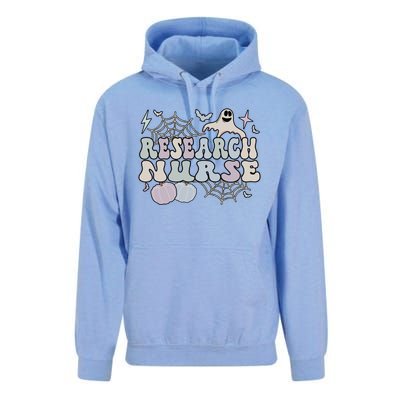 Spooky Research Nurse Halloween Research Nursing Great Gift Unisex Surf Hoodie