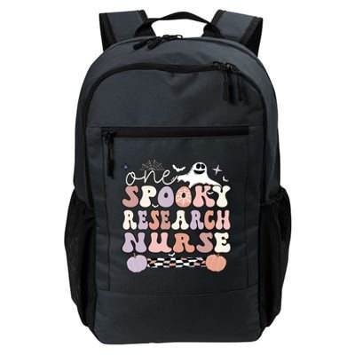 Spooky Research Nurse Halloween Research Nursing Gift Daily Commute Backpack