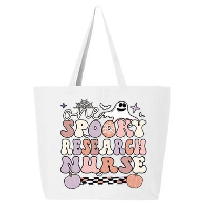 Spooky Research Nurse Halloween Research Nursing Gift 25L Jumbo Tote