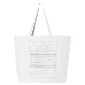 Sigma Rizzler Nutrition Facts W Rizz Meme Funny Gen Z 25L Jumbo Tote