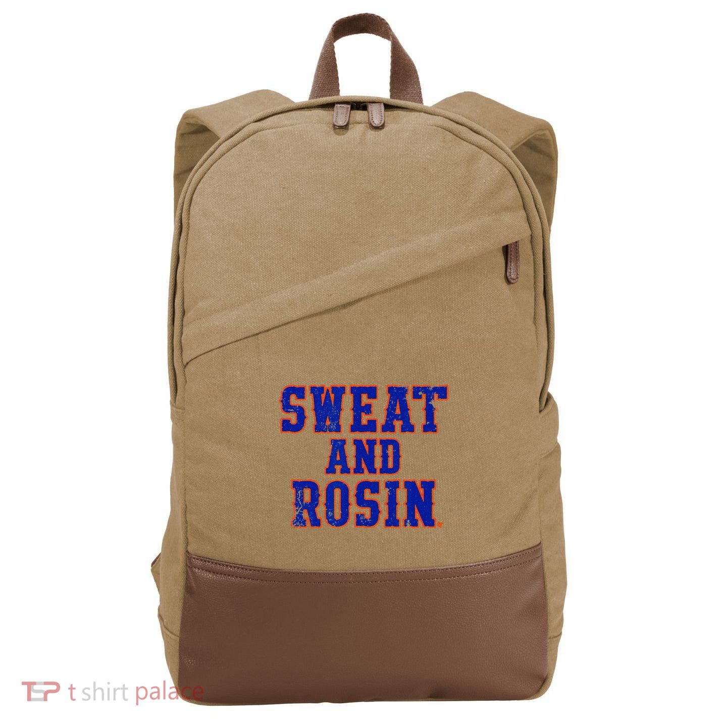 Sweat & Rosin New York Baseball Cotton Canvas Backpack