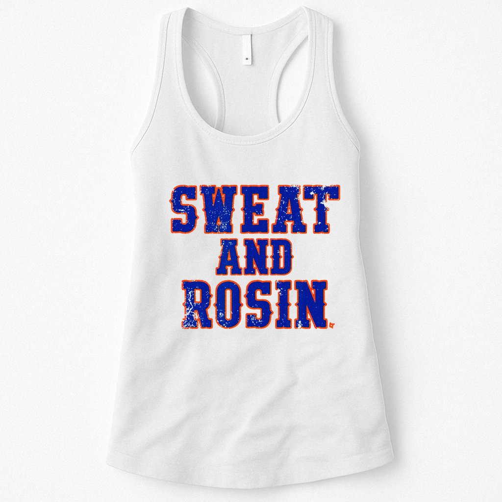 Sweat & Rosin New York Baseball Womens Tank Top