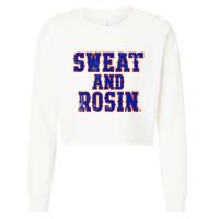 Sweat & Rosin New York Baseball Cropped Pullover Crew