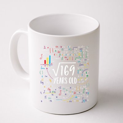 Square Root Of 169 13th Birthday Gift 13 Year Old Gifts Math Bday Gift Coffee Mug