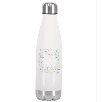 Square Root Of 169 13th Birthday Gift 13 Year Old Gifts Math Bday Gift Stainless Steel Insulated Water Bottle