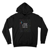 Square Root Of 225 15th Birthday 15 Year Old Gifts Math Bday Hoodie