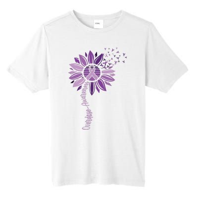 Sunflower Ribbons Overdose Awareness Tall Fusion ChromaSoft Performance T-Shirt